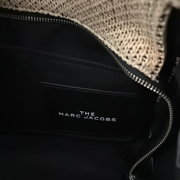 Marc Jacobs Tan and Black Structured Tote Bag - Picture 5 of 6